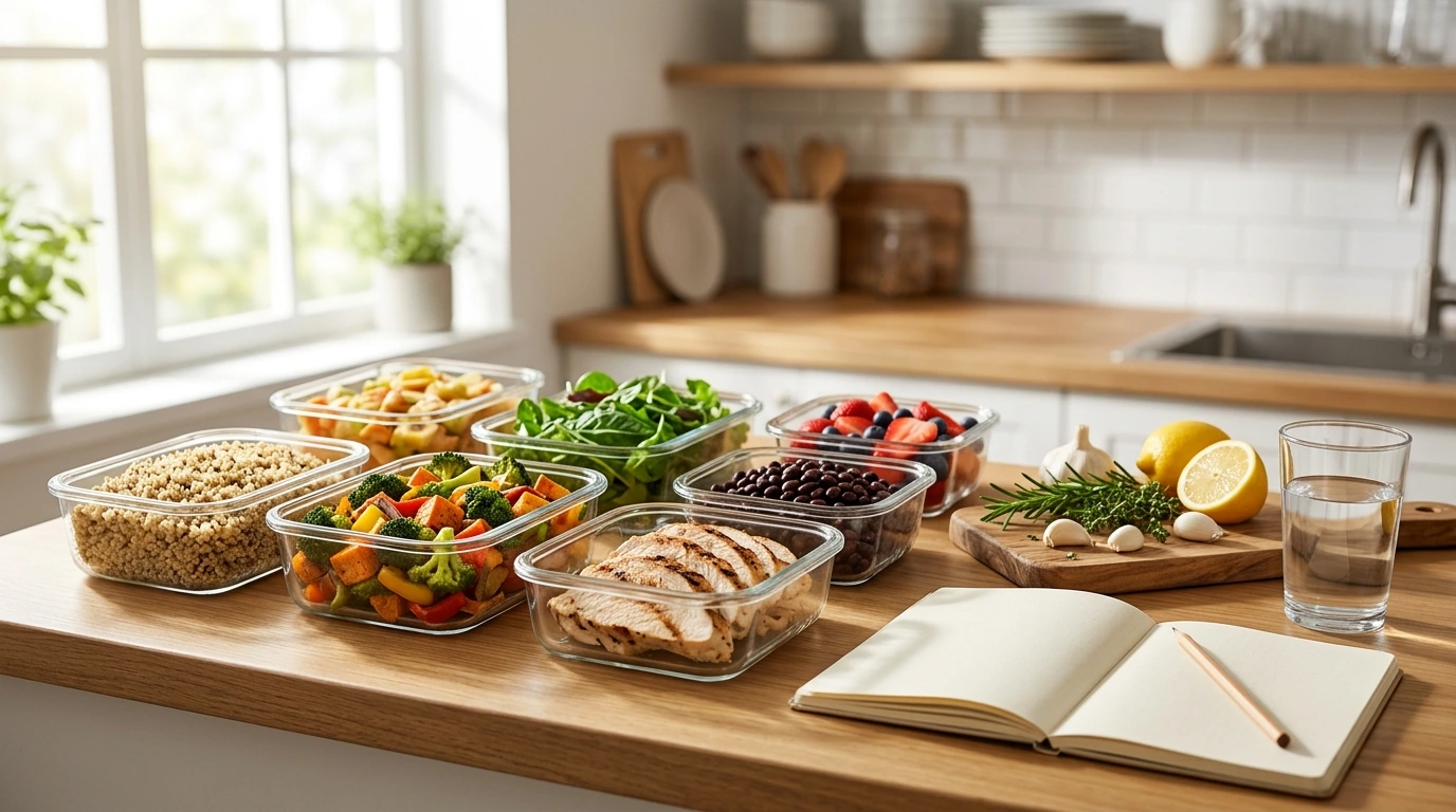 Balanced Meal Plan: 1-Week or 1-Month Recipes